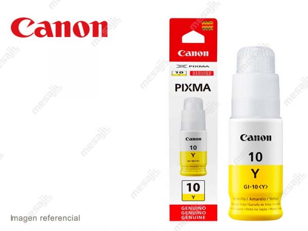 Botella de Tinta Canon GI-10Y Amarillo