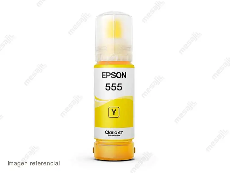 27254 Botella de Tinta Epson T555420 Amarillo L8160/L8180