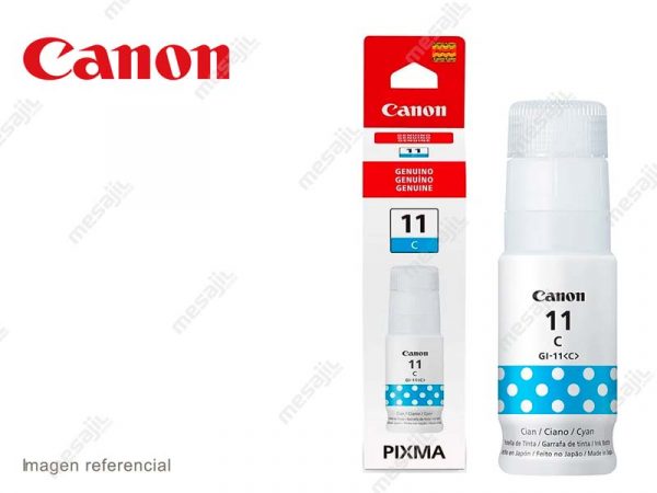 Botella de Tinta Canon GI-11 cyan
