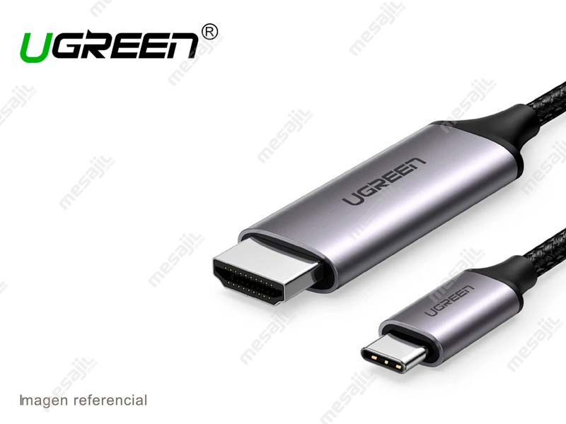 Adaptador UGREEN USB-C macho a HDMI macho 1.5mts (50570) - Mesajil