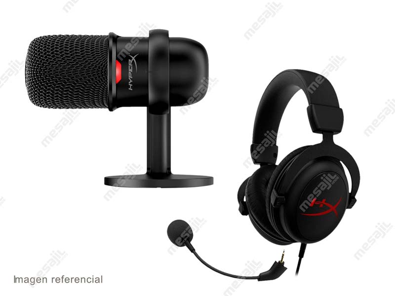 Combo Gaming HyperX Streamer Starter Pack Cloud Core + SoloCast