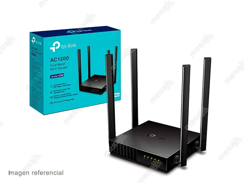 31594-4 Router Tp-Link Archer C50 Wireless AC1200 Dual Band