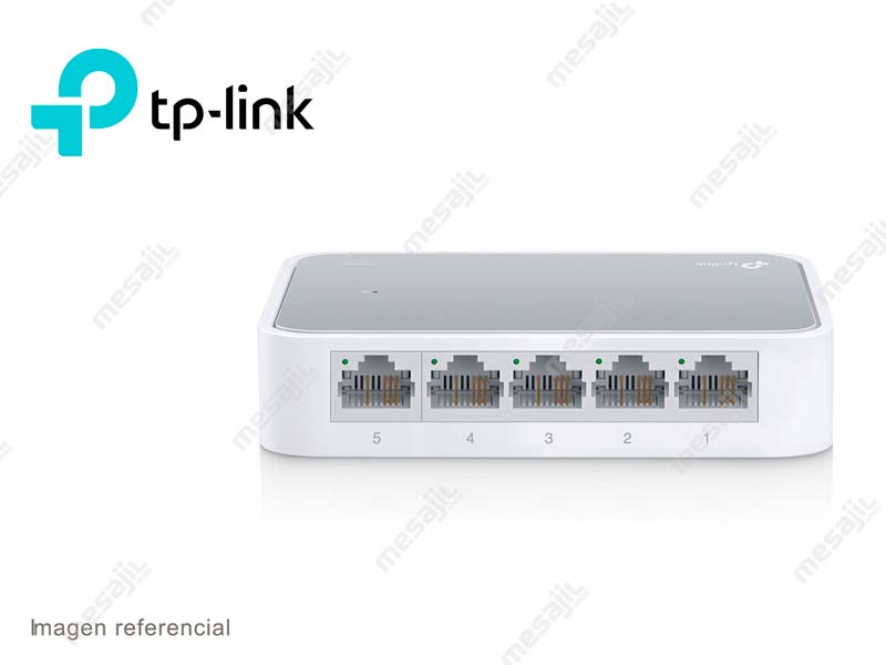 Switch TP-Link 5 puertos TL-SF1005D 10/100Mbps. - Mesajil