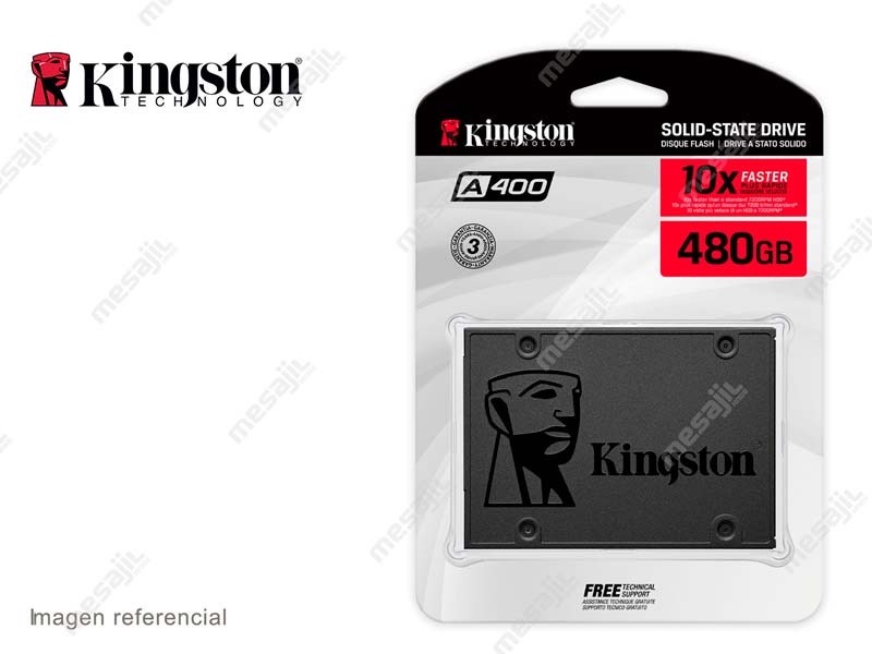 Disco Solido Interno de 480GB Kingston SSD