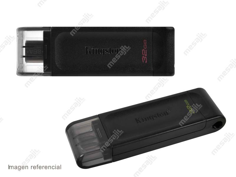 Memoria USB-C Kingston DataTraveler 70 32GB 3.2 Negro
