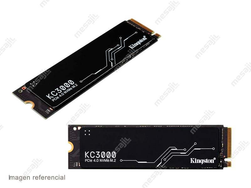 Unidad SSD Interno M.2 Kingston KC3000 512GB PCIe Gen 4.0 NVMe - Mesajil