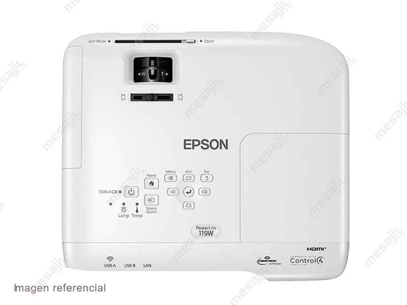 Proyector Epson PowerLite 119W 3LCD 4000 Lumens
