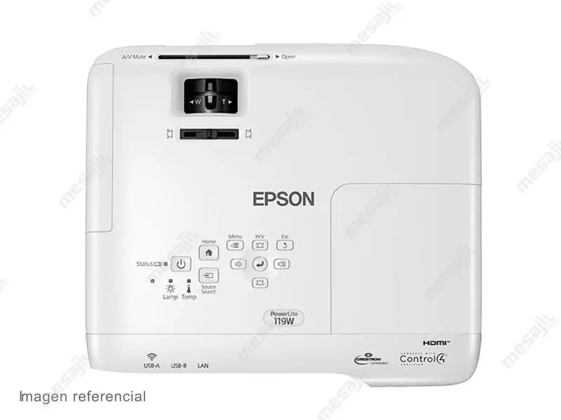 31678-1 Proyector Epson PowerLite 119W 3LCD 4000 Lumens