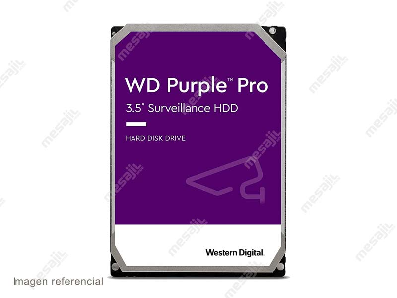 Disco Duro de 12TB Interno Western Digital Purple PRO NVR SATA 3.5"