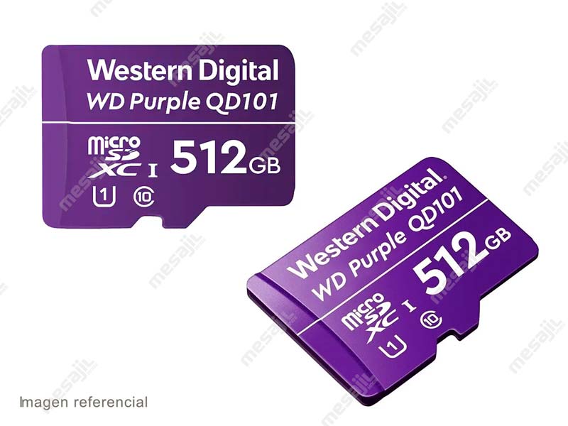 Memoria Western Digital Micro SD 512GB SC QD101 Video Vigilancia