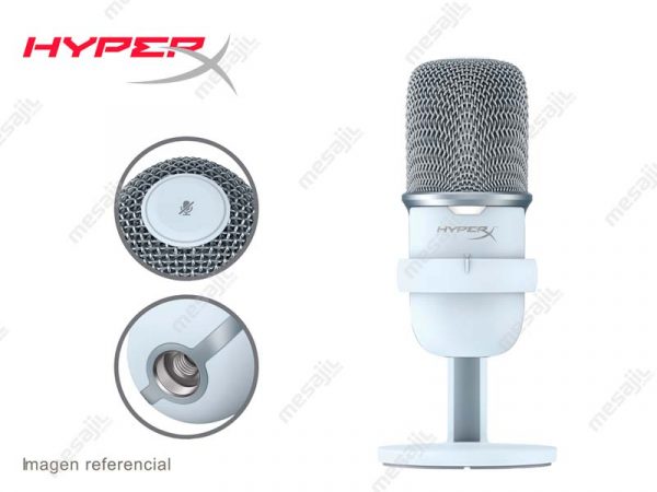 Microfono HyperX SoloCast USB White