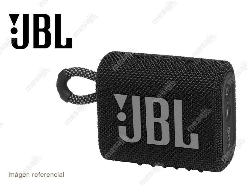 Parlante JBL Go 3 Bluetooth Black - Mesajil