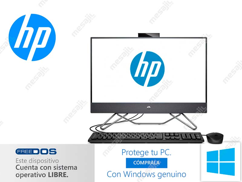 All In One HP PRO 240 G9 Intel Core i5-1235U 8GB/SSD 256GB M.2 NVMe/23.8" No incluye windows