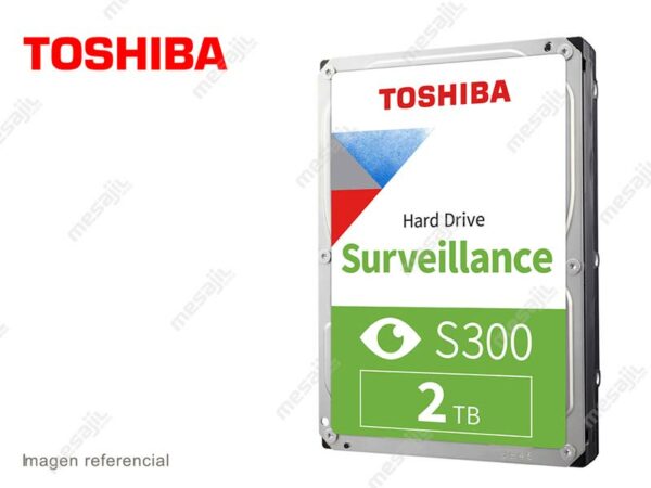 Disco Duro de 2TB Interno S300 Sata Toshiba 3.5" (HDWT720)