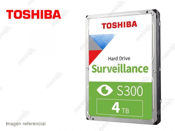 Disco Duro de 4TB Interno Toshiba Surveillance S300 3.5" vigilancia