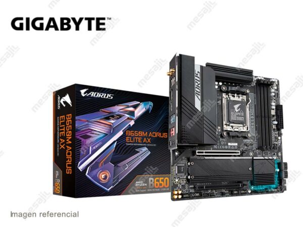 Placa Gigabyte B650M Aorus Elite AX AMD Ryzen 7000 DDR5 WIFI HDMI/DP/5 x USB 3.2