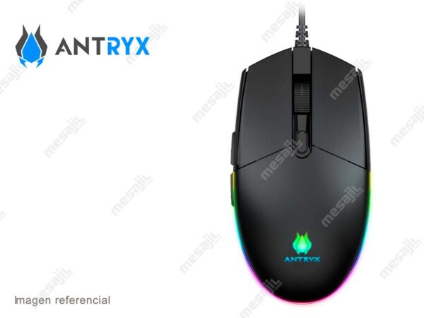 Mouse Gaming Antryx Chrome Storm M640 RGB DPI 4200