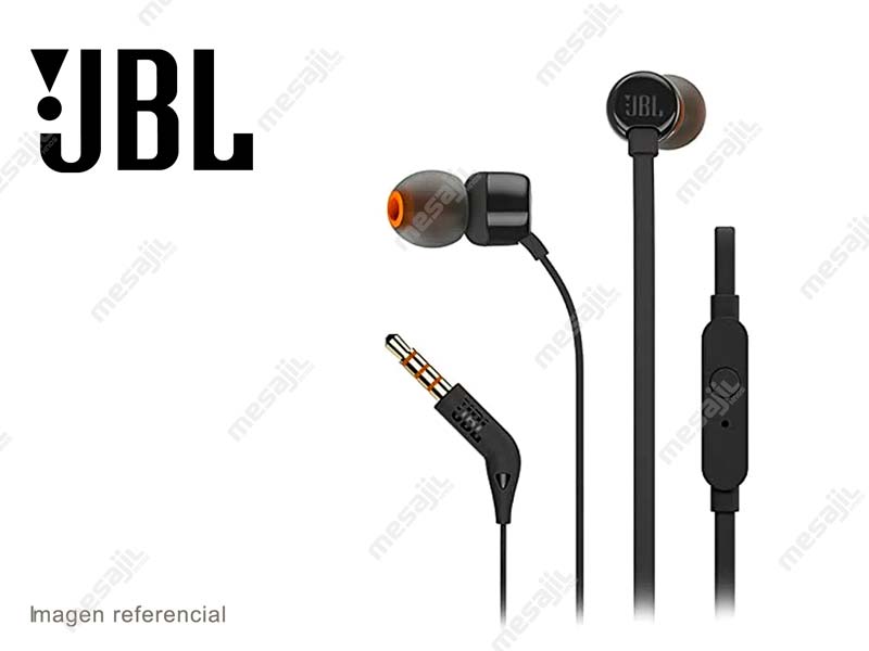 Auriculares Intrauditivos con Cable JBL T110 JBLT110RED - Jack 3.5