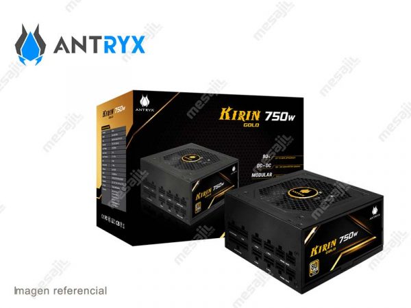 Fuente Antryx 750W Kirin Plus Gold Modular