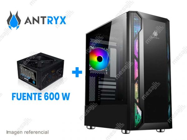 Case Antryx RX-430 + Fuente B600W (AC-RX430K-600CP)
