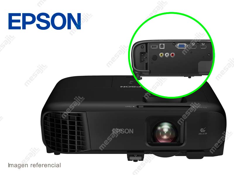 Proyector Epson PowerLite FH52+ 3LCD 4000 Lumens (V11H978021) – Compupalace