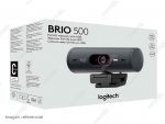 Camara Web Logitech Brio 500 FHDUSB-C Negro