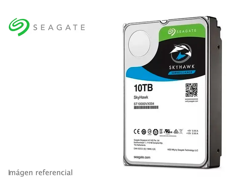 19431-2 Disco Duro de 10TB Interno Seagate SkyHawf Sata3 3.5" NVR
