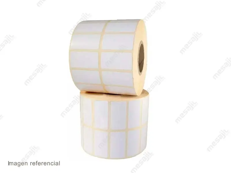 24100 ETIQUETAS DE PAPEL 2"X1" 2COL C1 X 3,000