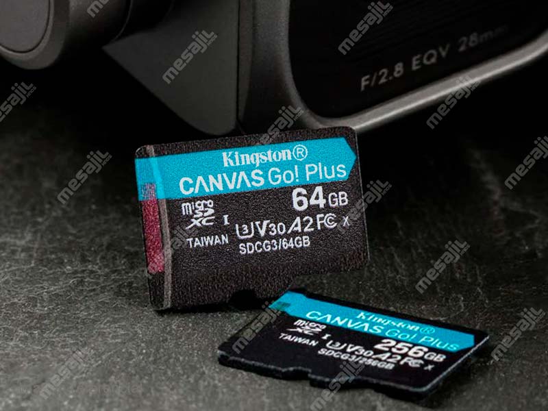 Memoria microSD 64GB Kingston Canvas Go! Plus 170 MB/s (SDCG3/64GB) -  Mesajil