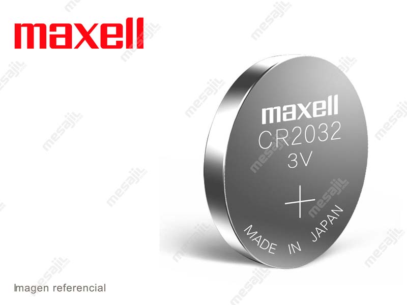 Pilas Maxell CR-2032 3V para Placa Madre - Mesajil