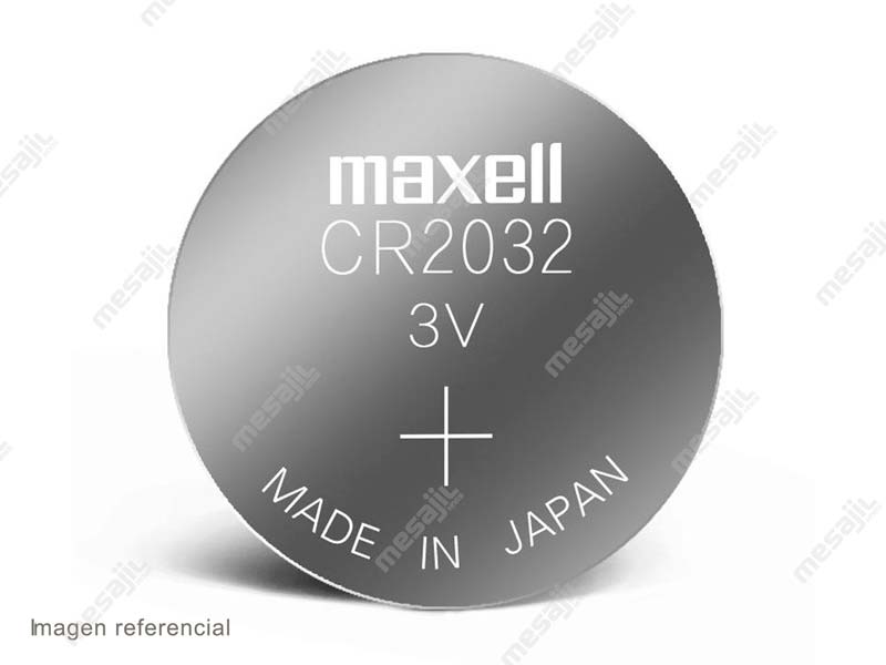 Pilas Maxell CR-2032 3V para Placa Madre - Mesajil