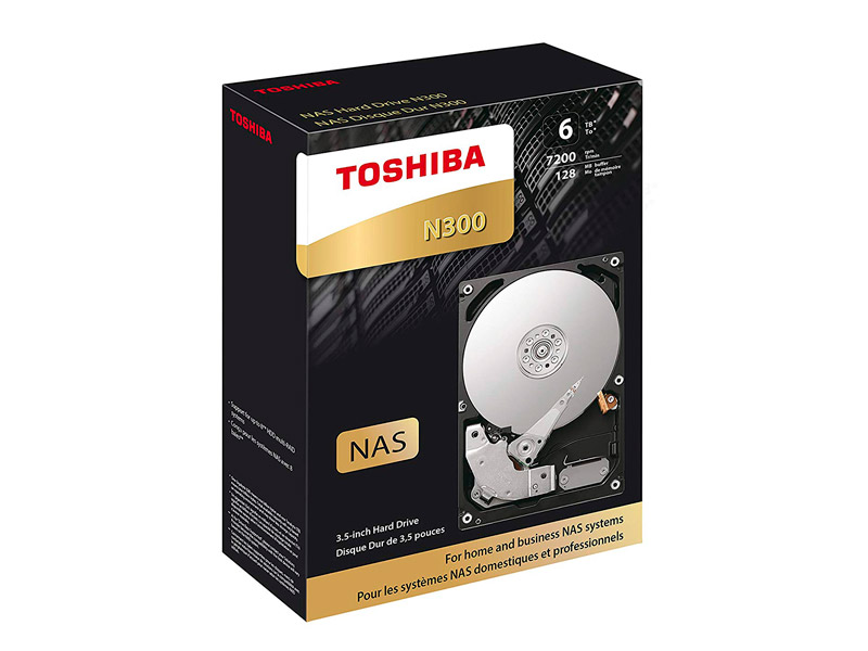 Disco Duro de 6TB N300 NAS interno S.ata Toshiba 7200rpm 256MB