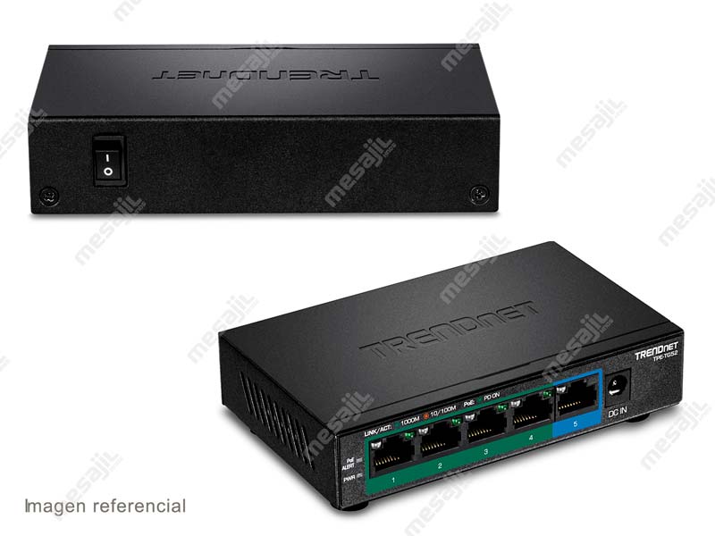 Switch TRENDnet TPE-TG52 5-Port Gigabit PoE