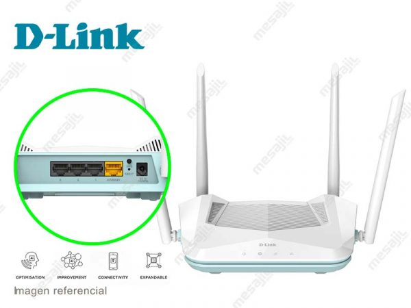 Router EAGLE PRO D-Link AI R15 AX1500 WIFI-6 , 3-port Gigabit