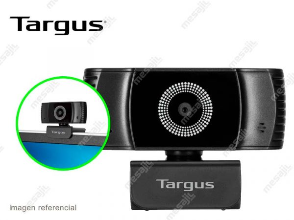 Camara WebCam Targus Plus HD 1080P USB Negro