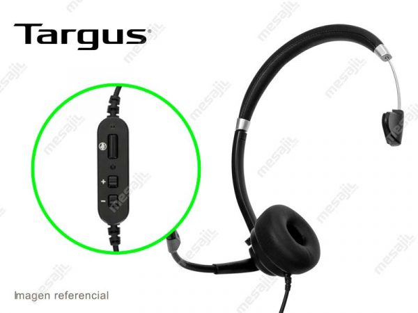 Audifono con Microfono Targus B2B USB Mono ON-EAR Negro