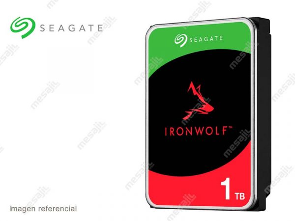 Disco Duro de 1TB Interno Seagate IronWolf NAS SATA 3.5"