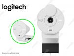 Camara Web Logitech Brio 300 FHD 1080P USB-C Blanco