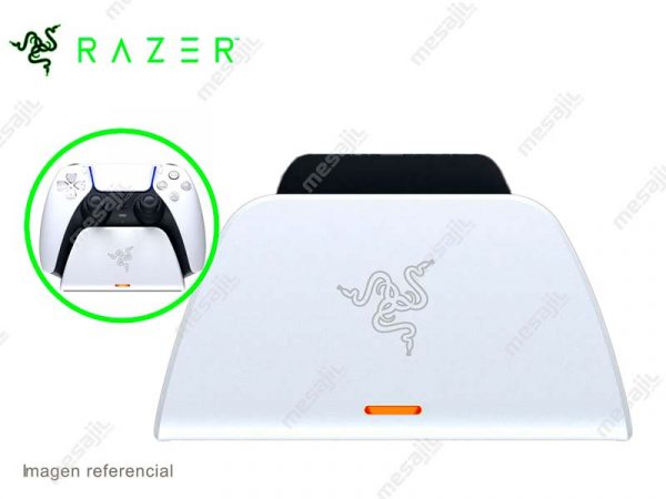 Cargador RAZER Quick Charging Stand P/control PS5 USB-C 10W Blanco
