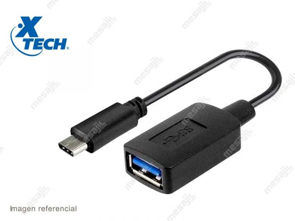 Adaptador Xtech de USB Tipo-C a USB 3.0 Hembra