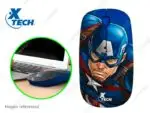 Mouse Xtech Marvel Capitan America Wireless