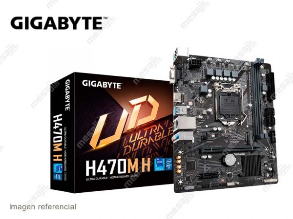 Placa Gigabyte H470M H LGA1200 DDR4 USB 3.1 mATX