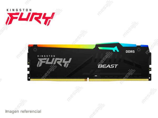 Memoria DDR5 Kingston FURY Beast 5200MHz 32GB 5.20G RGB