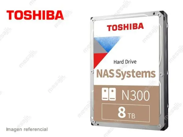 Disco Duro de 8TB N300 NAS interno S.ata Toshiba 7200rpm 256MB