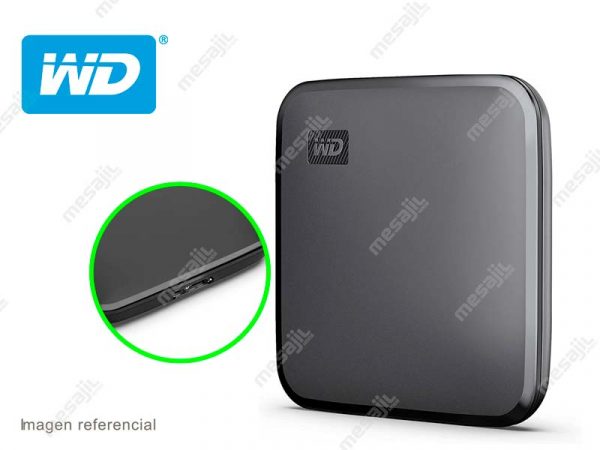 Unidad SSD Externo Western Digital 2TB Elements SE USB 3.0