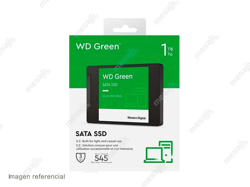 Unidad SSD Interno Western Digital Green 1TB SATA SSD 2.5"