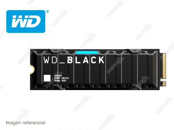 Unidad SSD Interno M.2 Western Digital Black 1TB SN850 NVMe Gen4 PS5