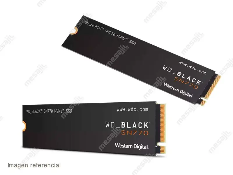 34315-1 Unidad SSD Interno M.2 Western Digital Black 500GB SN770 PCI Express NVME