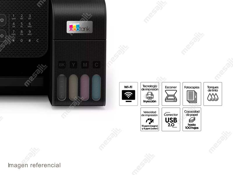 Impresora HP LaserJet Pro MFP M4103fdw Multifuncional Monocromatica -  Mesajil
