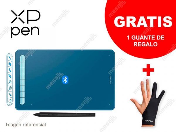 Tableta Grafica XP-Pen Deco MW Bluetooth Azul